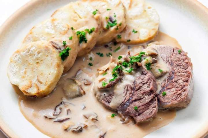 Escalope de veau Normande